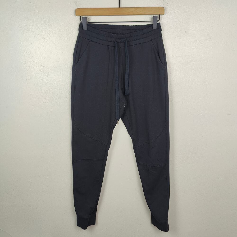 BuffBunny Jasmine Joggers Womens XS Black Tapered Lounge Gym Activewear - Picture 1 of 7